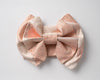 亀甲花文|Tortoiseshell & Floral Motif – Double Ribbon Clutch