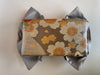 花蝶丸桜紋|Floral, Butterfly & Sakura Circle – Double Ribbon Clutch TYPE A
