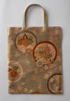 吉祥花蝶丸紋｜Gold Elegance – Tote Bag A