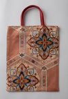 花菱亀甲オレンジ｜Shosoin Motif – Tote Bag A