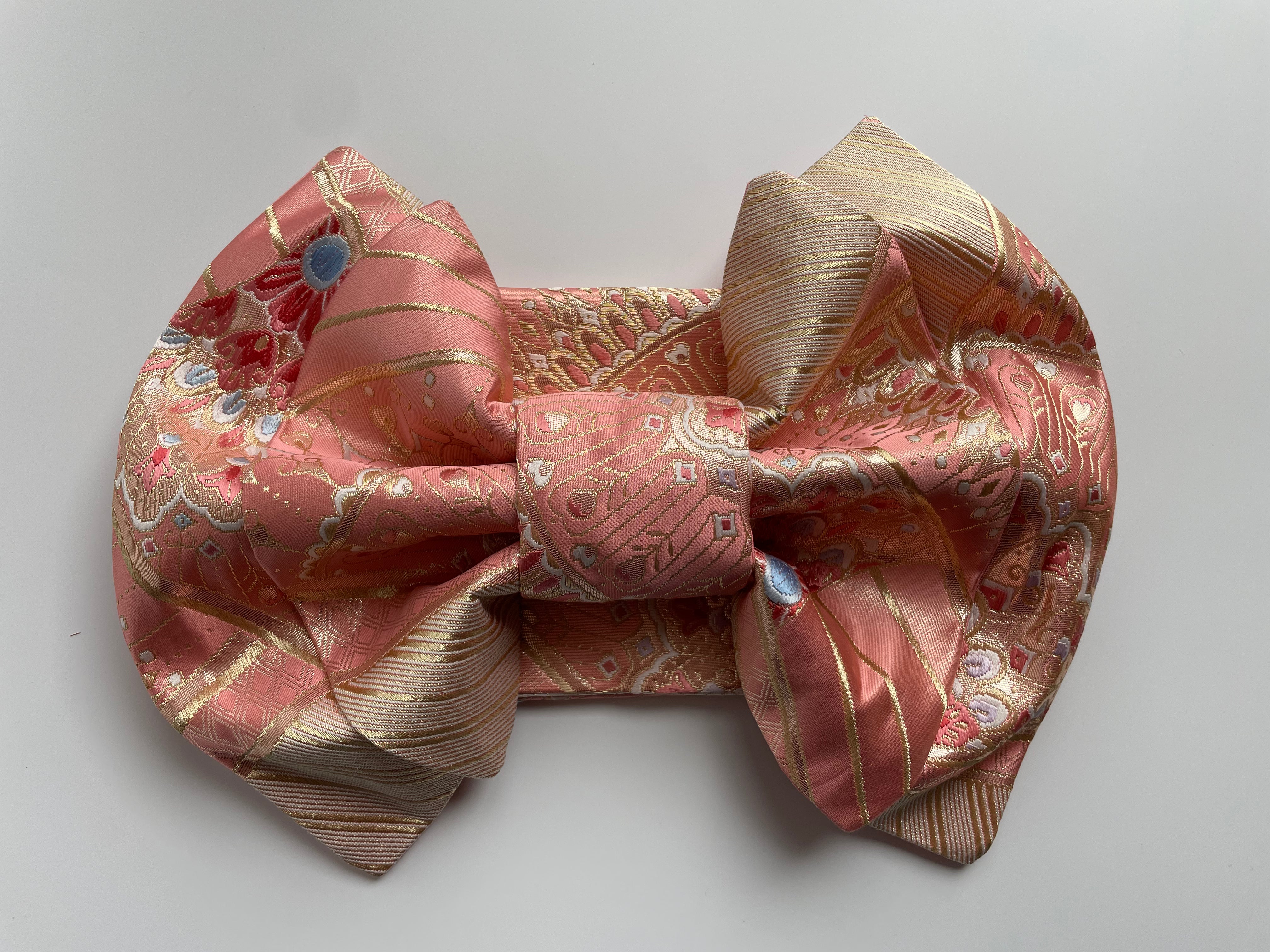 西陣正倉院文様｜Shosoin Treasures Motif – Double Ribbon Clutch